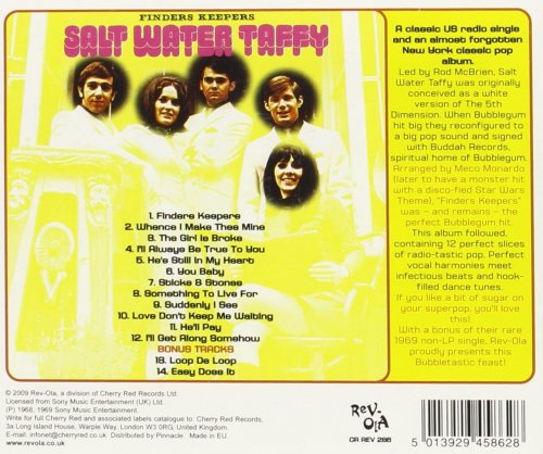 Salt Water Taffy - Finder Keepers (Reissue) (1968/2009)