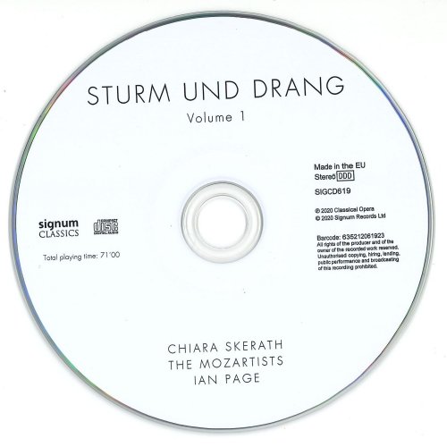 The Mozartists & Ian Page - Sturm und Drang, Vol. 1: Beck, Gluck, Haydn, Jommelli, Traetta (2020)  CD-Rip