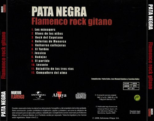 Pata Negra - Flamenco Rock Gitano (2001)