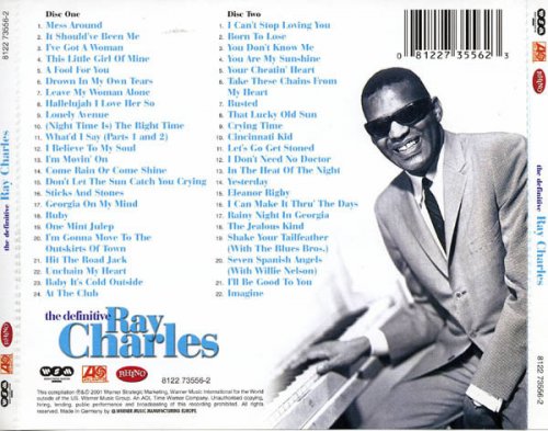 Ray Charles - The Definitive Ray Charles (Remastered) (2001) Lossless