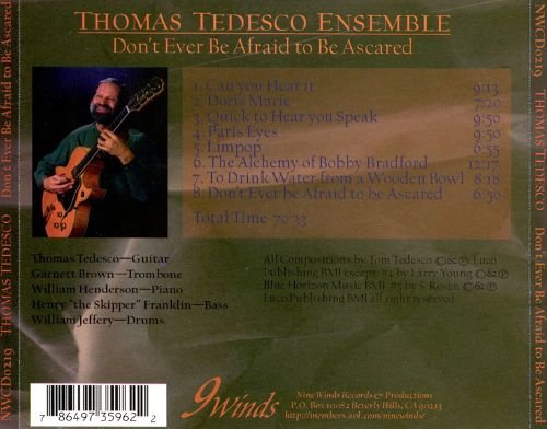 Thomas Tedesco - Don't Ever Be Afraid to Be Ascared (1995) FLAC