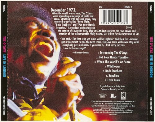 The O'Jays - Live In London (1974) CD-Rip