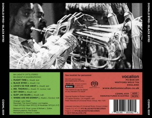 Donald Byrd - Black Byrd (1973) [2019 SACD]
