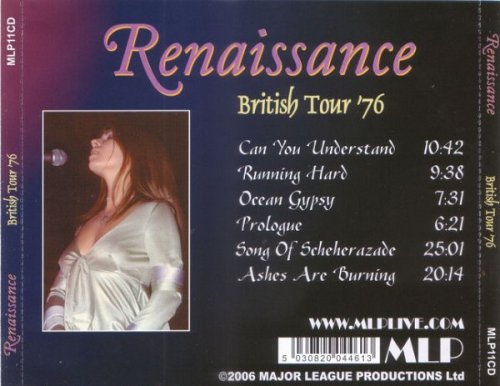 Renaissance - British Tour '76 (2006)