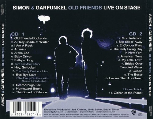 Simon & Garfunkel - Old Friends: Live On Stage (2004) CD-Rip