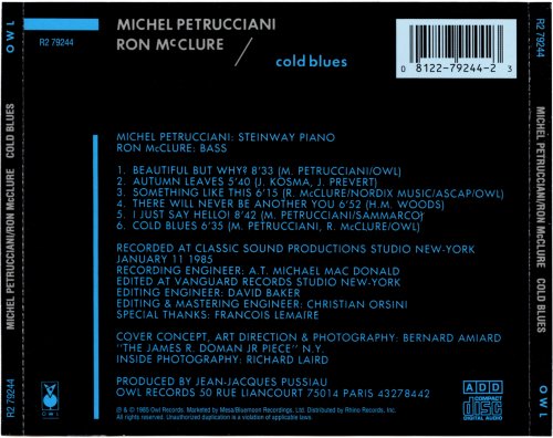 Michel Petrucciani, Ron McClure - Cold Blues (1985)