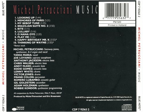 Michel Petrucciani - Music (1989)
