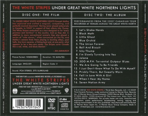 The White Stripes - Under Great White Northern Lights (2010) CD-Rip