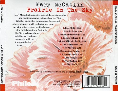 Mary McCaslin - Prairie In The Sky (Reissue) (1975/1995)