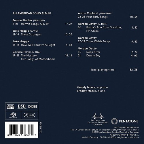 Melody Moore, Bradley Moore - An American Song Album (2019) [CD-Rip]