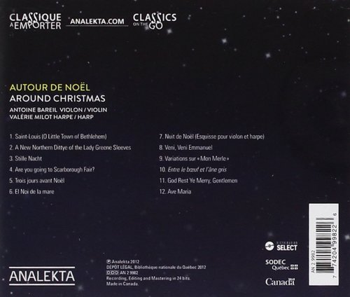 Valérie Milot, Antoine Bareil - Around Christmas (2012) [Hi-Res]