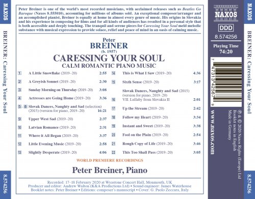 Peter Breiner - Peter Breiner: Caressing Your Soul – Calm Romantic Piano Music (2020) [Hi-Res]