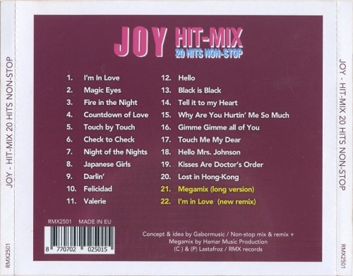 Joy - Hit-Mix (2016) CD-Rip