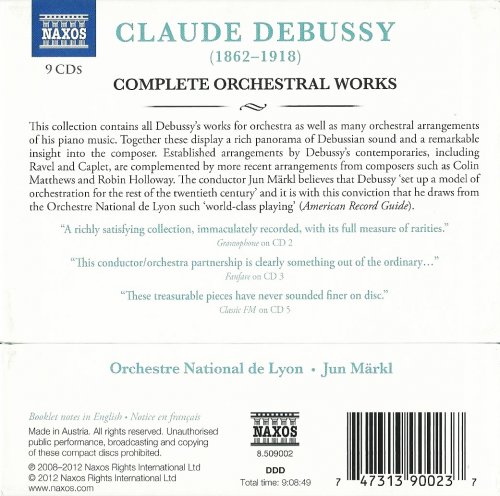 Jun Märkl - Debussy: Complete Orchestral Works (2012) CD-Rip