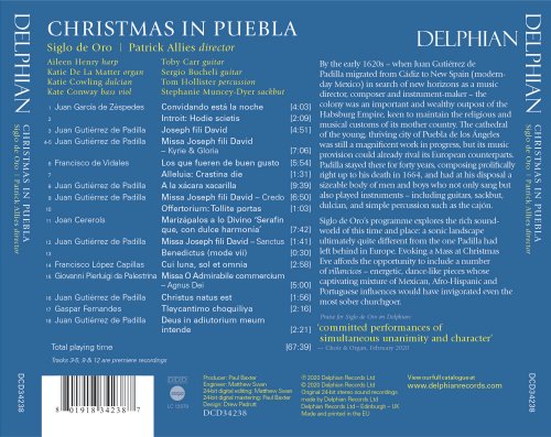 Siglo de Oro, Patrick Allies - Christmas in Puebla (2020) [Hi-Res]