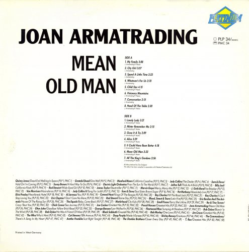 Joan Armatrading - Mean Old Man (1985) [Vinyl]