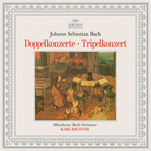 Munich Bach Orchestra & Karl Richter - Bach: Concerto BWV 1055R, Double Concertos BWV 1043, 1060, 1060R, Triple Concerto BWV 1064R (2020)