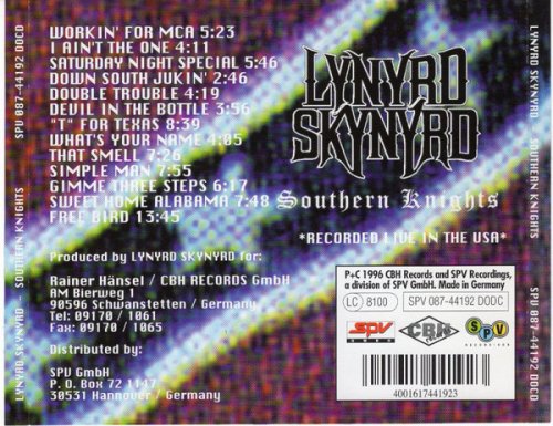 Lynyrd Skynyrd - Southern Knights (1996)