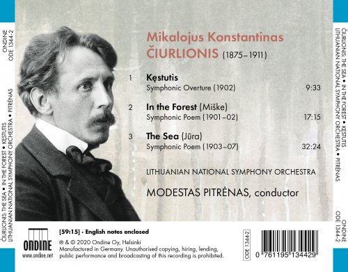 Lithuanian National Symphony Orchestra & Modestas Pitrėnas - Čiurlionis: The Sea, In the Forest & Kęstutis (2020) [Hi-Res]