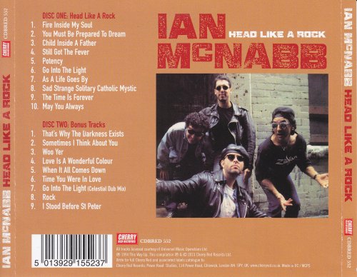 Ian McNabb - Head Like A Rock (1994 Reissue) (2CD) (2013)