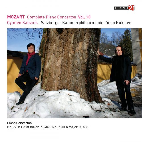 Cyprien Katsaris - Mozart: Complete Piano Concertos, Vol. 10 (Live - K. 482 & 488) (2020)