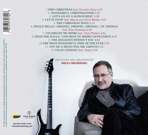 Brian Bromberg - Celebrate Me Home: The Holiday Sessions (2020) [Hi-Res]