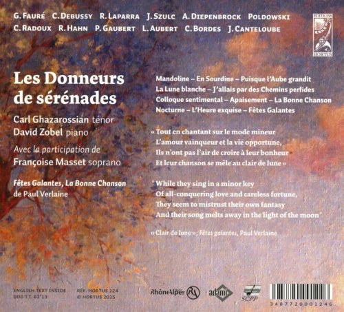 Carl Ghazarossian, Françoise Masset, David Zobel - Les donneurs de sérénades (2015) [Hi-Res]
