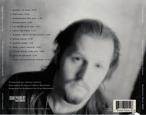 Jimmy LaFave - Buffalo Return to the Plains (1995)