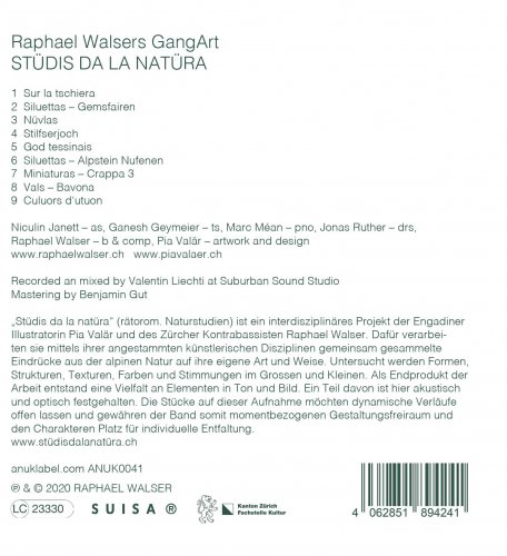 Raphael Walsers GangArt - Stüdis Da La Natüra (2020)