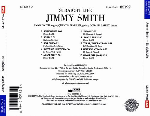 Jimmy Smith - Straight Life (1961)