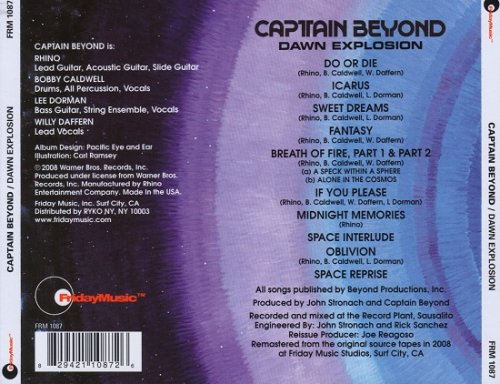 Captain Beyond - Dawn Explosion (Reissue, Remastered) (1977/2008)