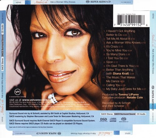 Natalie Cole - Ask A Woman Who Knows (2002) [SACD]