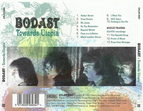 Bodast - Towards Utopia (Remastered) (1969/2017)