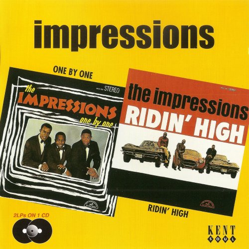 The Impressions - One By One & Ridin' High (1998)