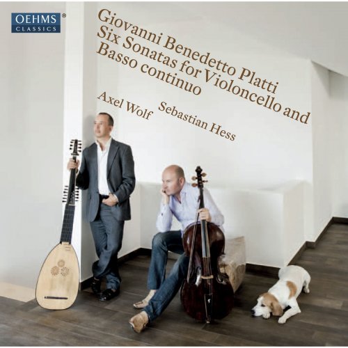 Sebastian Hess, Axel Wolf - Giovanni Platti: 6 Sonatas for Violoncello and Basso continuo (1725) (2011)