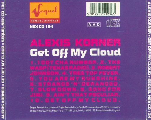 Alexis Korner - Get Off My Cloud (1975/1990)