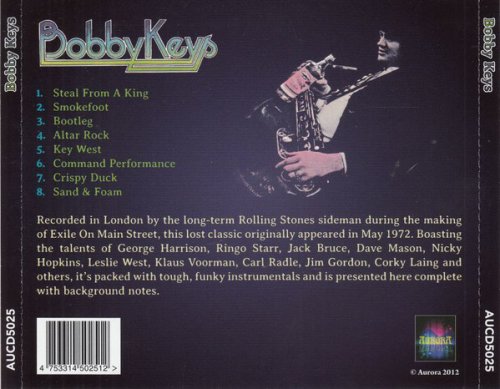 Bobby Keys - Bobby Keys (Reissue) (1972/2012)