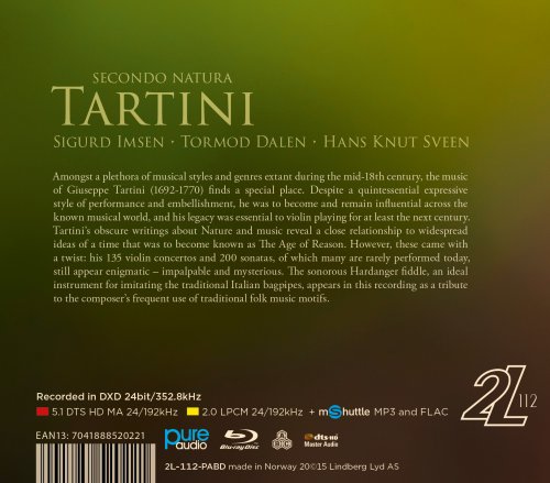 Sigurd Imsen - Tartini: secondo natura (2015) [Hi-Res]