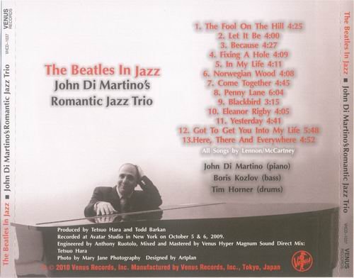 John Di Martino's Romantic Jazz Trio - The Beatles In Jazz (2010) CD Rip