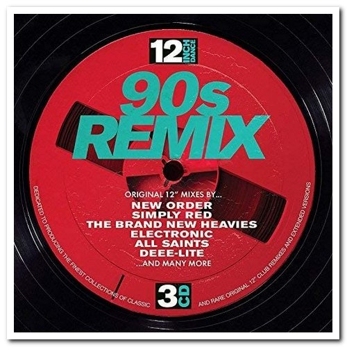 VA - 12 Inch Dance: 90s Remix [3CD Box Set] (2018)