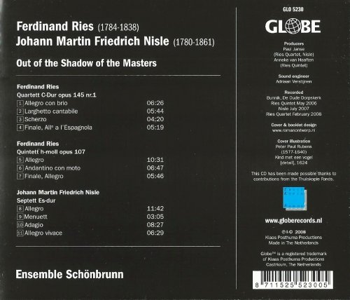 Ensemble Schönbrunn - Ries, Nisle: Out Of The Shadow Of The Masters (2009)