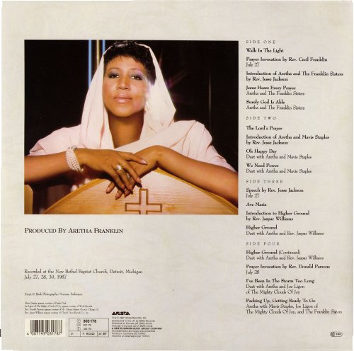 Aretha Franklin - One Lord, One Faith, One Baptism (1987) LP