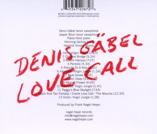 Denis Gäbel - Love Call - Impressions of Ellington (2009)