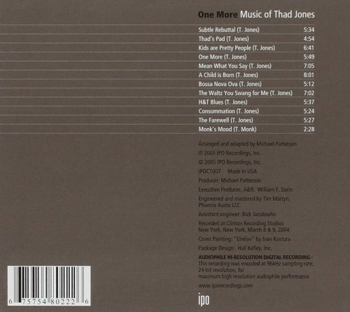 Bob Brookmeyer - One More: Music of Thad Jones (2005)