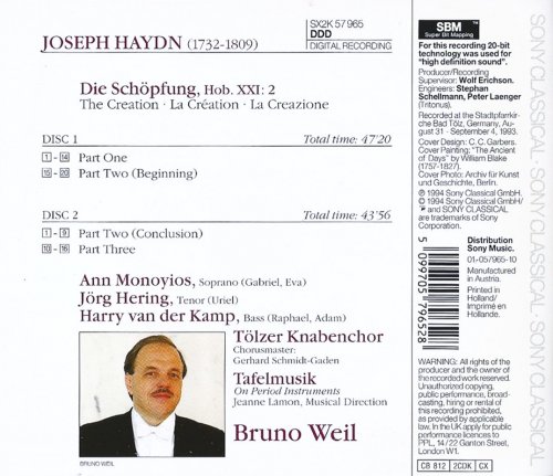 Bruno Weil - Haydn: Die Schöpfung (1994)