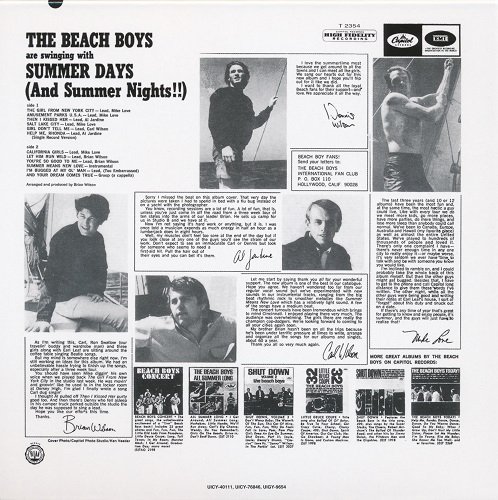 The Beach Boys - Summer Days (1965) [2014] CD-Rip