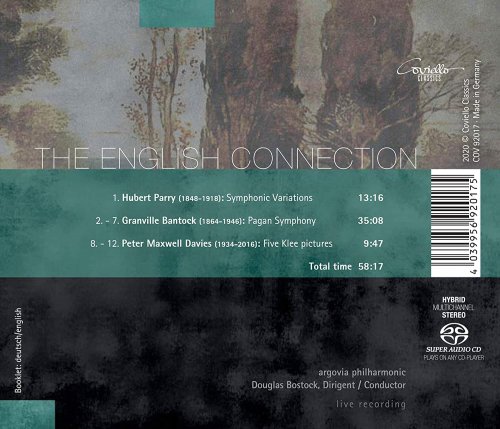 Douglas Bostock, Argovia philharmonic - The English Connection (2020) [Hi-Res]