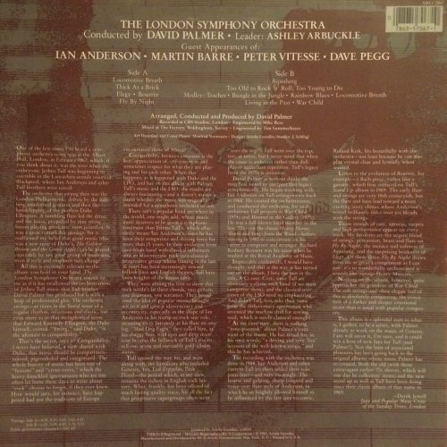 The London Symphony Orchestra & Ian Anderson - A Classic Case (1985) LP