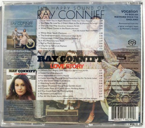 Ray Conniff - The Happy Sound & Love Story (1971, 1974) [2019] Hi-Res