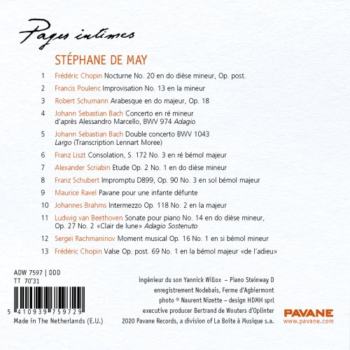 Stéphane de May - Pages intimes (2020) [Hi-Res]